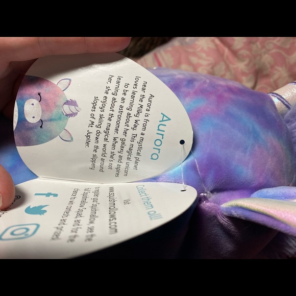 AURORA squishmallow 12” unicorn - Picture 2 of 3